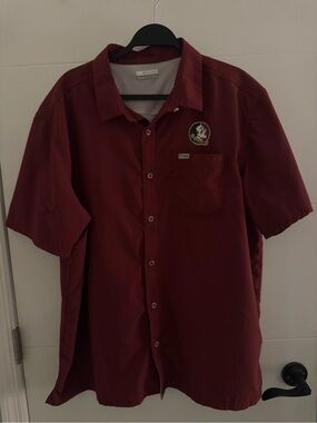 Columbia Florida State University Button Up Shirt